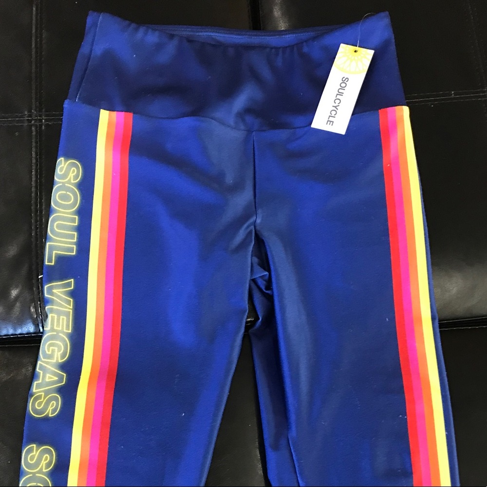 NWT soulcycle x goldsheep vegas leggings